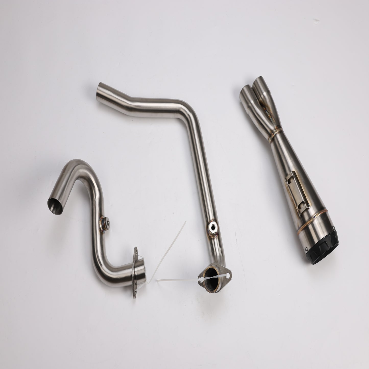 FOR 2020-UP HARLEY TOURING INDIAN CHALLENGER BRUSHED 2 INTO 1 SHORTY EXHAUST