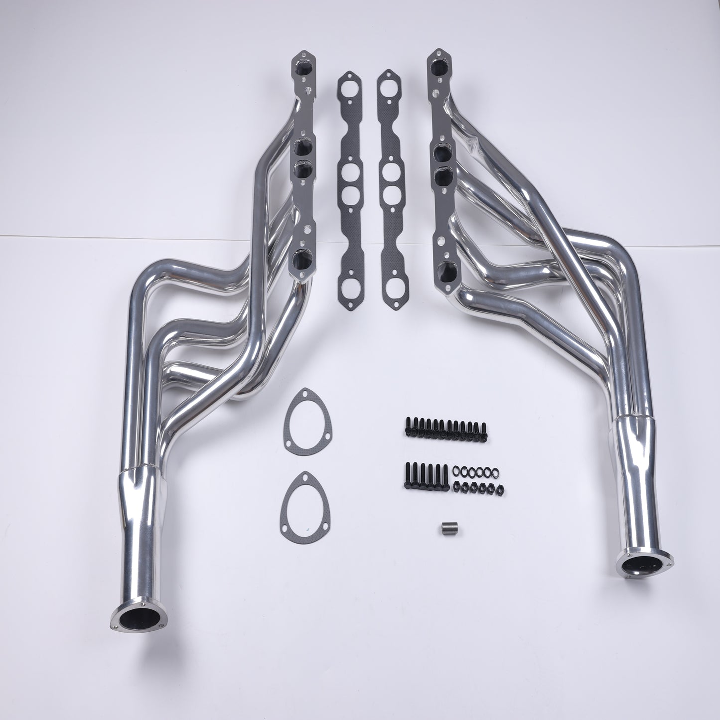 FOR 64-74 CHEVELLE/El CAMINO MONTE CARLO 283-400CI CERAMIC COAT LONG TUBE HEADER