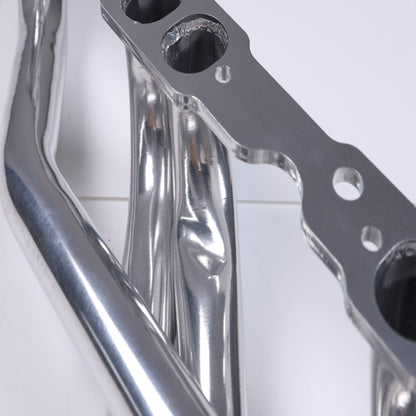 FOR 64-74 CHEVELLE/El CAMINO MONTE CARLO 283-400CI CERAMIC COAT LONG TUBE HEADER