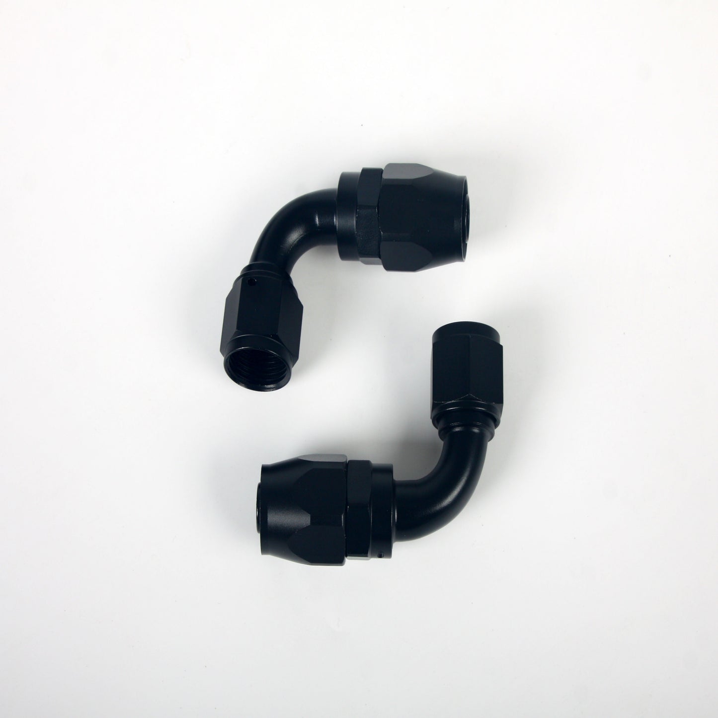 10AN Fuel Line Kit 10FT (3M), 10AN Nylon Braided CPE Fuel/Oil Hose Fitting Kit (0.56" ID) Black