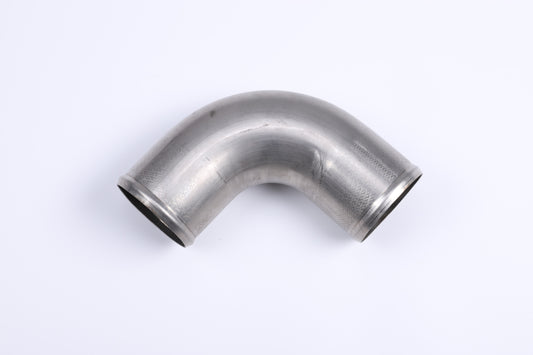 90° 3.5" (89mm) OD 304 Stainless Steel 16 Gauge Elbow Pipe – 5-5/8" CLR Universal Fit