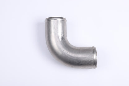 90° 3.5" (89mm) OD 304 Stainless Steel 16 Gauge Elbow Pipe – 5-5/8" CLR Universal Fit