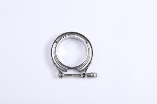 3.0" V-Band Clamp & Flange Set Stainless Steel  Turbo Exhaust Coupler Kit