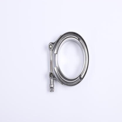 2.5" V-Band Clamp Kit Stainless Steel Clamp & Flanges Set