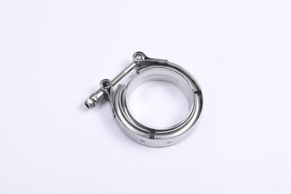 3.0" V-Band Clamp & Flange Set Stainless Steel  Turbo Exhaust Coupler Kit