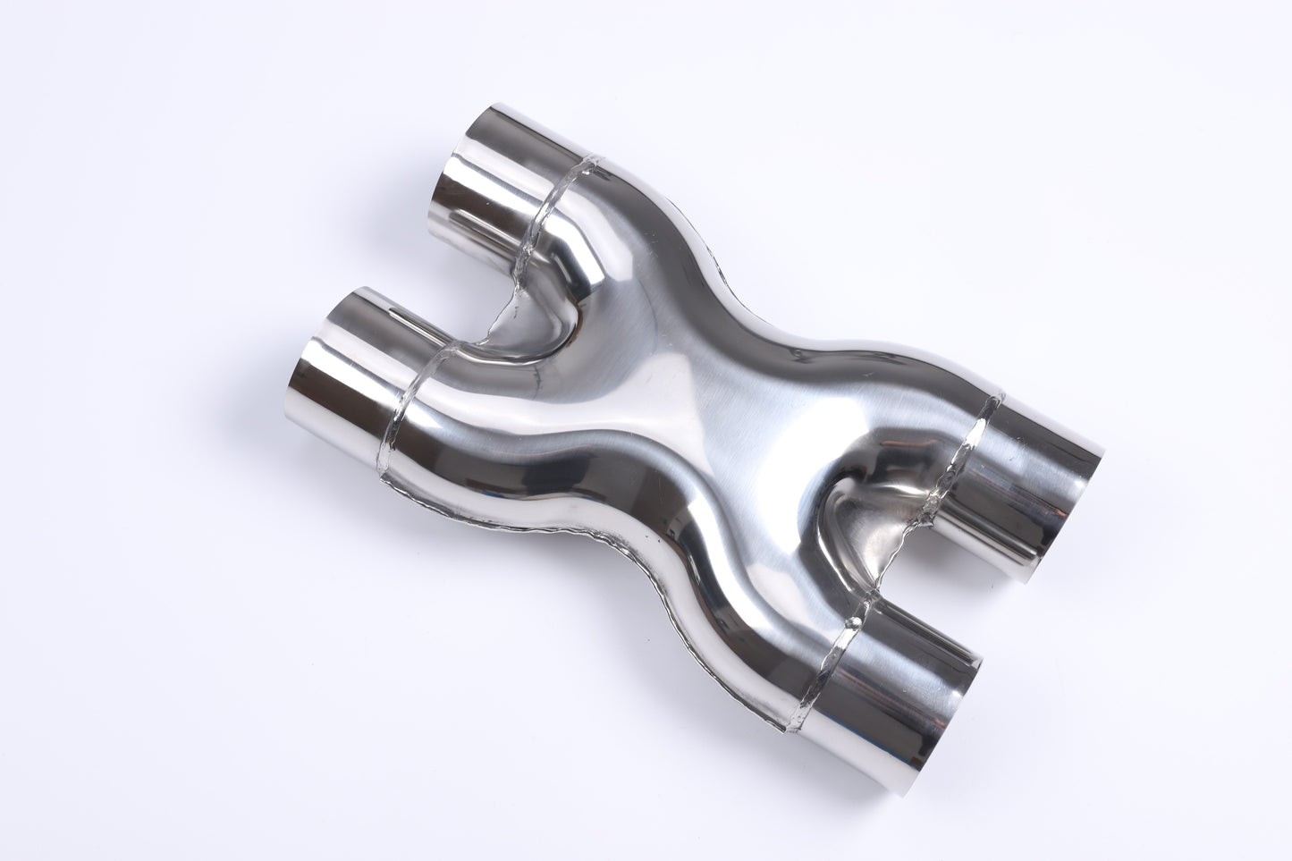 2.5" X-pipe Universal 304 stainless steel exhaust pipe