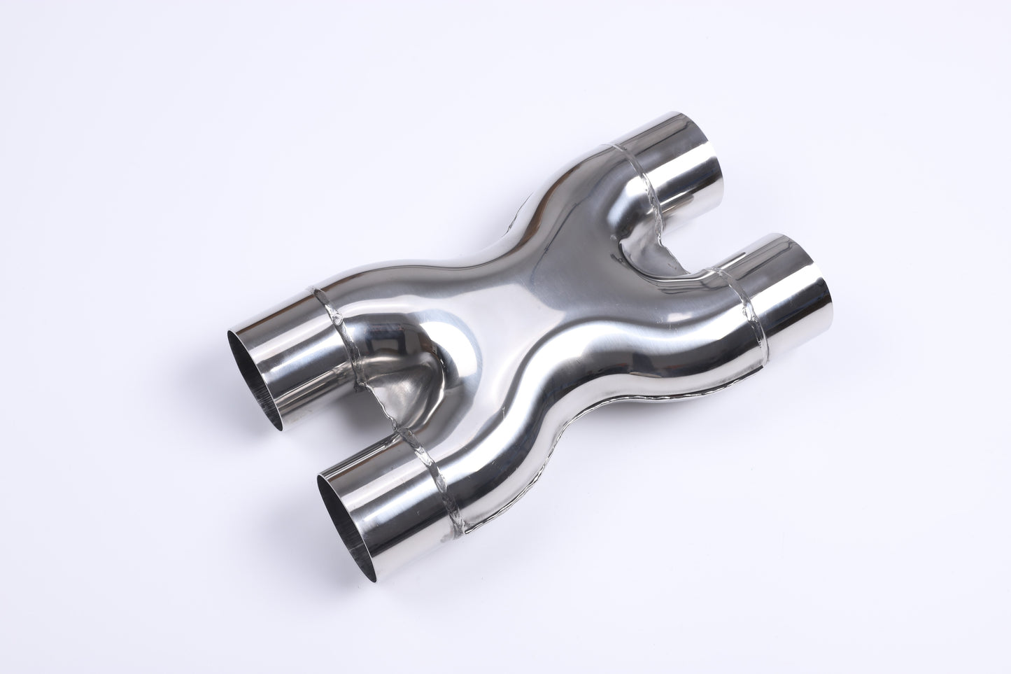 2.5" X-pipe Universal 304 stainless steel exhaust pipe