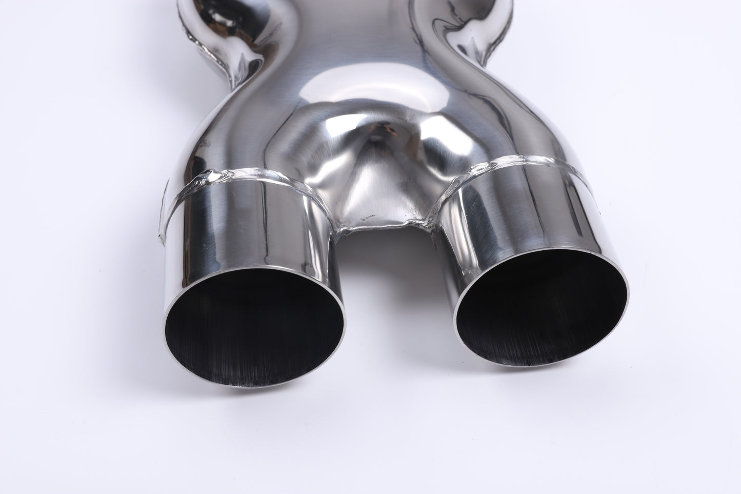2.5" X-pipe Universal 304 stainless steel exhaust pipe