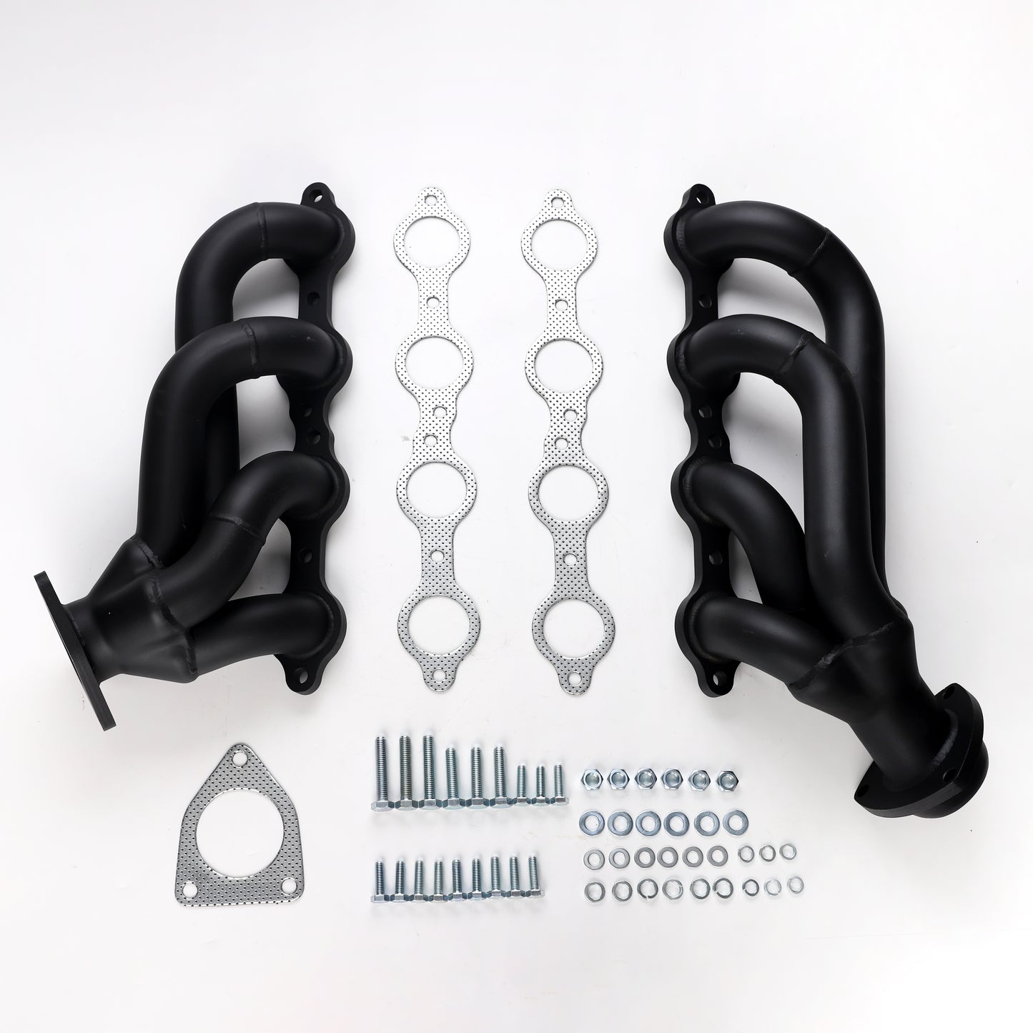 FOR 03-13 CHEVY SILVERADO/TAHOE/YUKON V8 6.0L 2WD/4WD SHORTY HEADERS CERAMIC