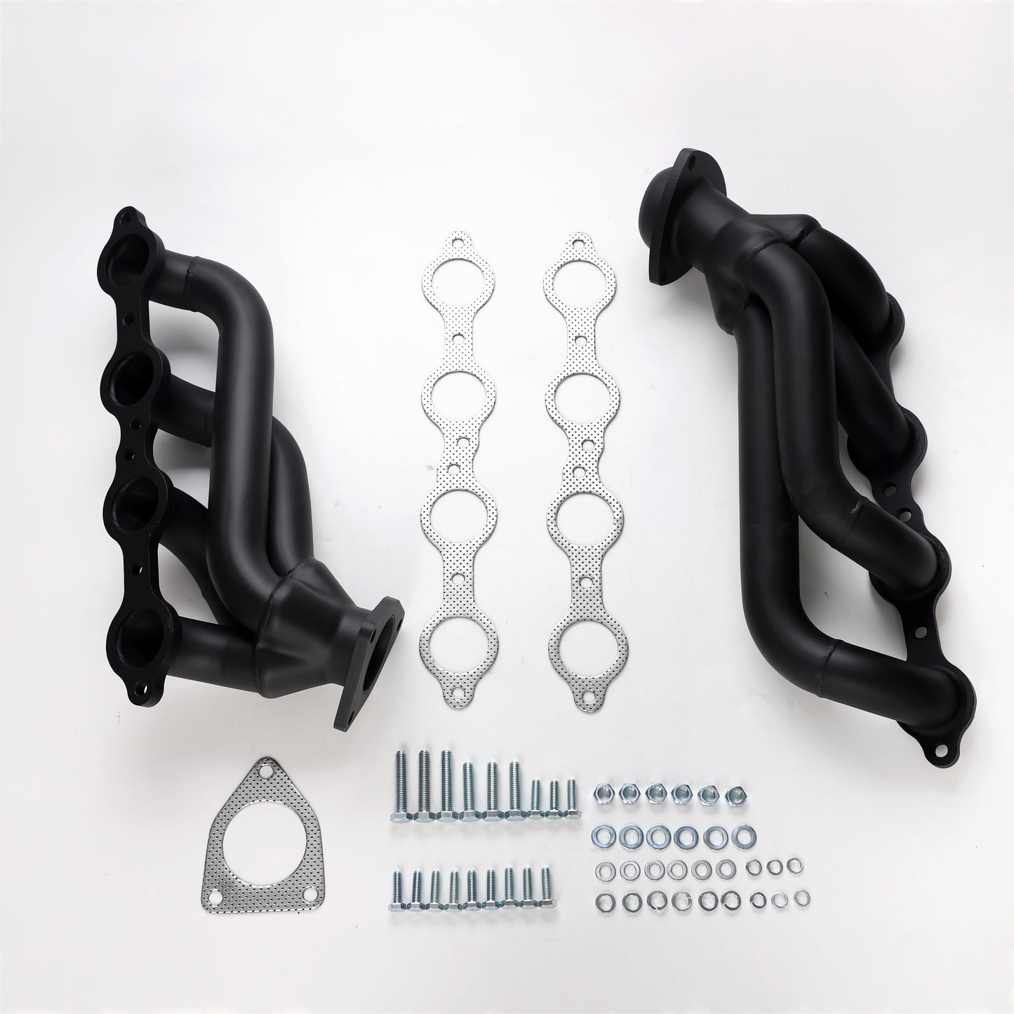 FOR 03-13 CHEVY SILVERADO/TAHOE/YUKON V8 6.0L 2WD/4WD SHORTY HEADERS CERAMIC
