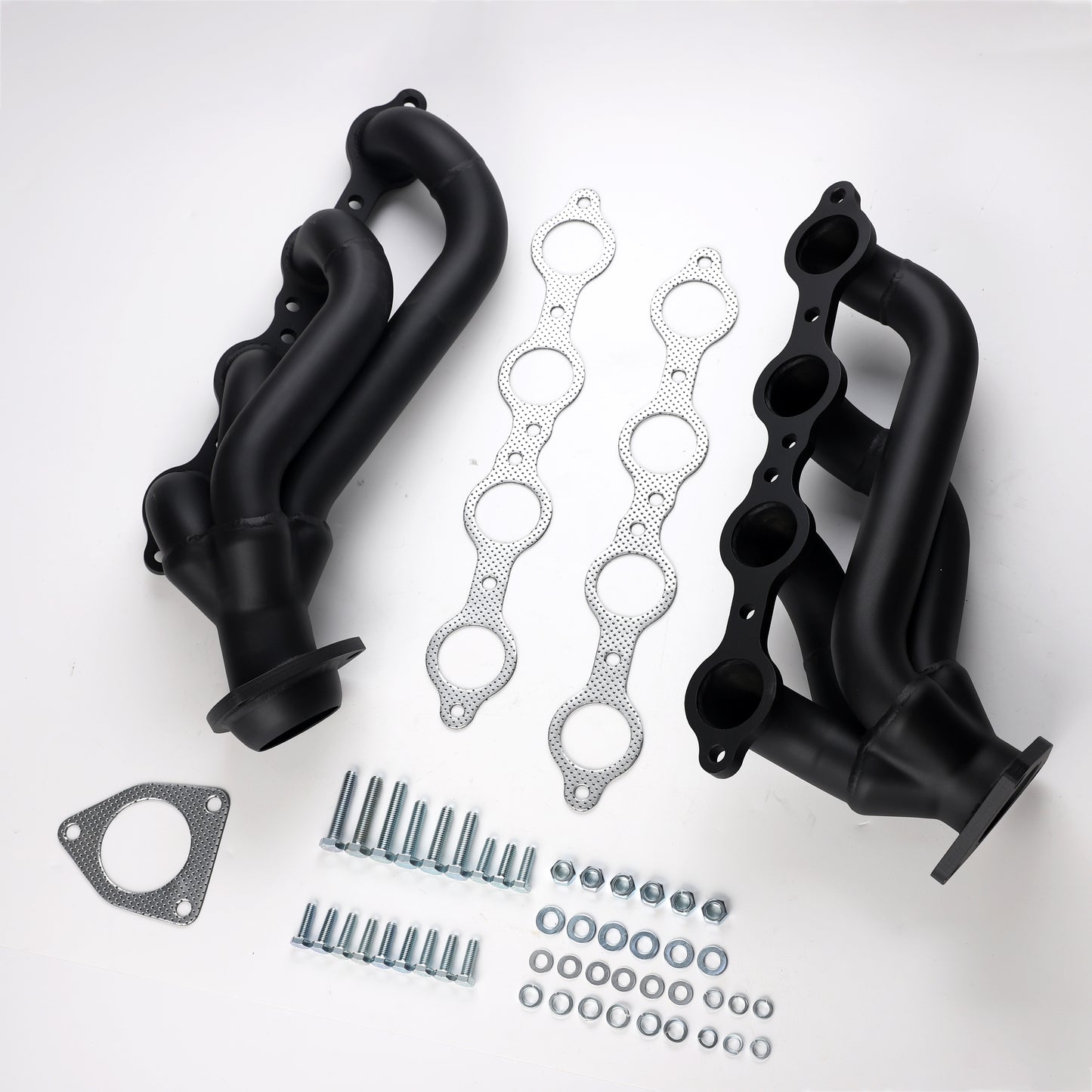 FOR 03-13 CHEVY SILVERADO/TAHOE/YUKON V8 6.0L 2WD/4WD SHORTY HEADERS CERAMIC