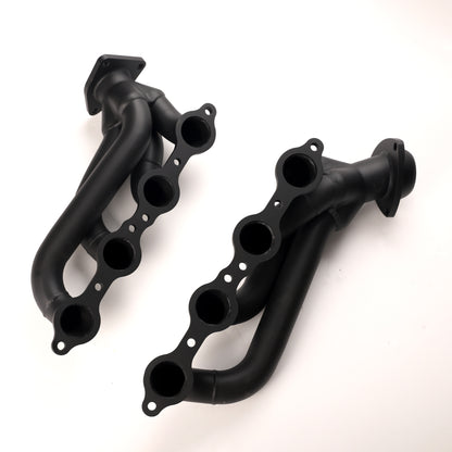 FOR 03-13 CHEVY SILVERADO/TAHOE/YUKON V8 6.0L 2WD/4WD SHORTY HEADERS CERAMIC