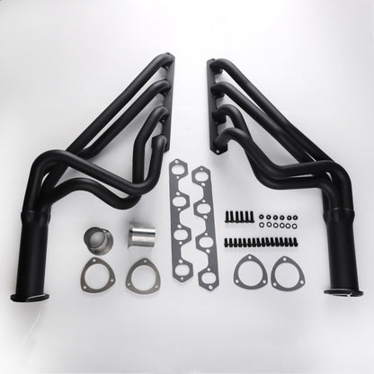 For 64-70 Mustang 67-70 Cougar 260-302W Tube Size 1.5" Collector Size 3" Long Tube Headers