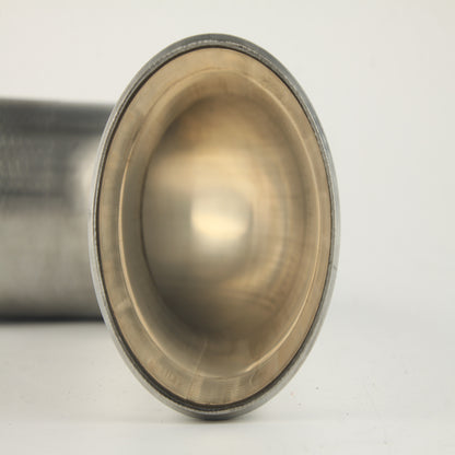 90 Degree 3.5" OD 304 Stainless Steel Elbow Pipe – 16 Gauge 5-5/8" CLR Universal Fit