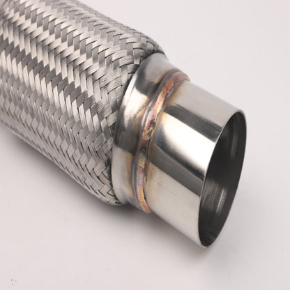 3" x 8" x 12" Stainless Steel Exhaust Flex Pipe