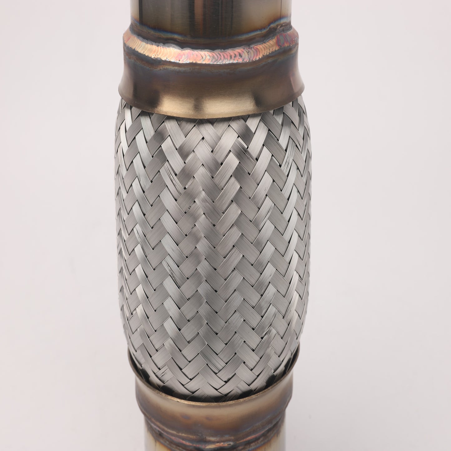 3.5" x 6" x 10" Stainless Steel Exhaust Flex Pipe
