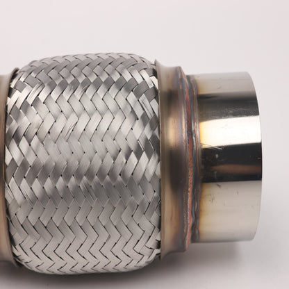 3.5" x 6" x 10" Stainless Steel Exhaust Flex Pipe