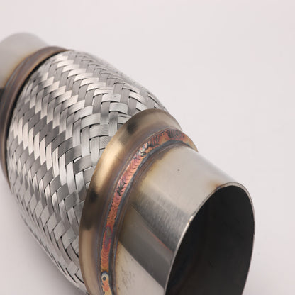 3.5" x 6" x 10" Stainless Steel Exhaust Flex Pipe