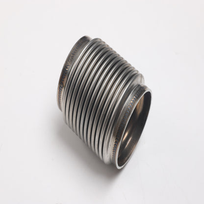 Exhaust Flex Bellows 3" ID/OD Flex Joint Pipe Ultra 4" Overall Length