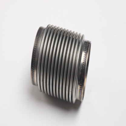 Exhaust Flex Bellows 3" ID/OD Flex Joint Pipe Ultra 4" Overall Length
