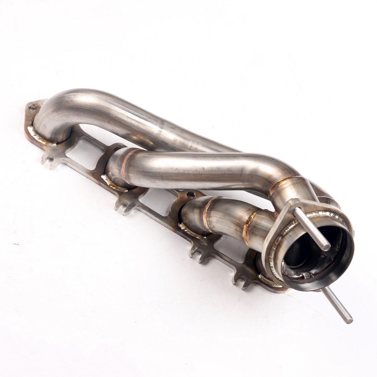 Shorty Style Headers-Raw Finish For 09-23  Challenger/Charger/300 5.7L-V8 1-3/4"