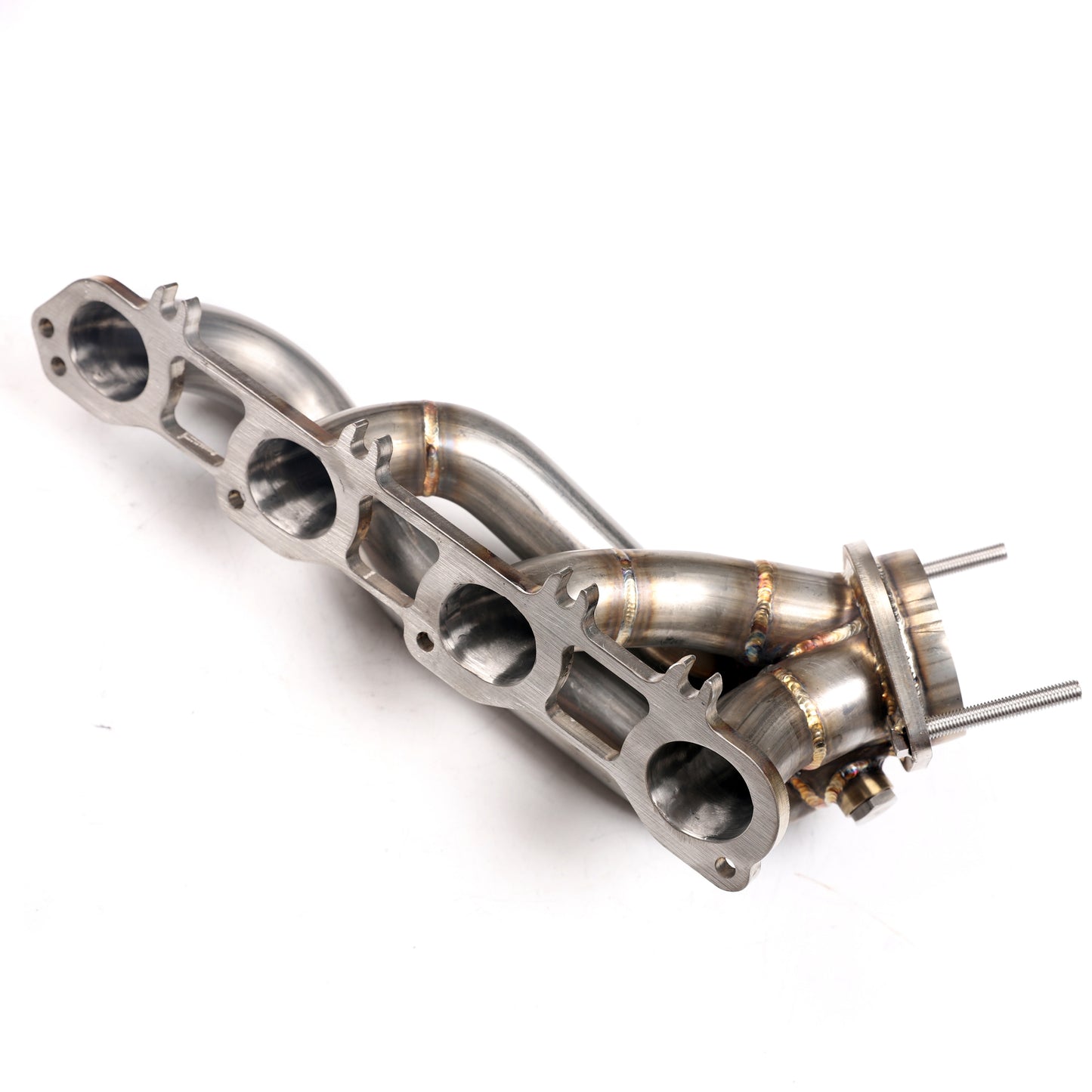 Shorty Style Headers-Raw Finish For 09-23  Challenger/Charger/300 5.7L-V8 1-3/4"