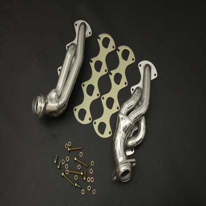 For 2004-2008 Ford F-150 V8-5.4L Shorty Header Ceramic Silver