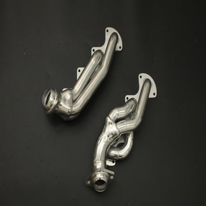 For 2004-2008 Ford F-150 V8-5.4L Shorty Header Ceramic Silver
