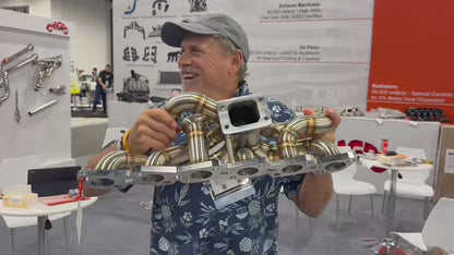 Nissan Skyline 1999-2002 Steam Pipe Top Mount Turbo Manifold – 3mm Stainless Steel